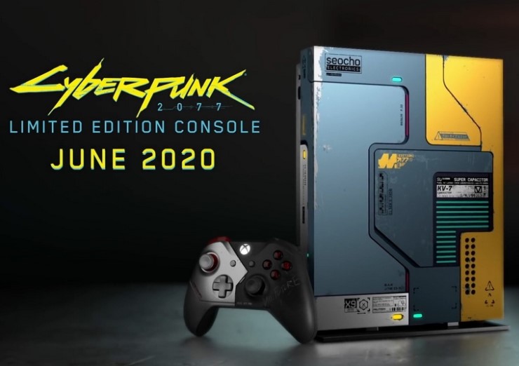 Microsoft випустить спеціальну версію Xbox One X в стилістиці Cyberpunk 2077