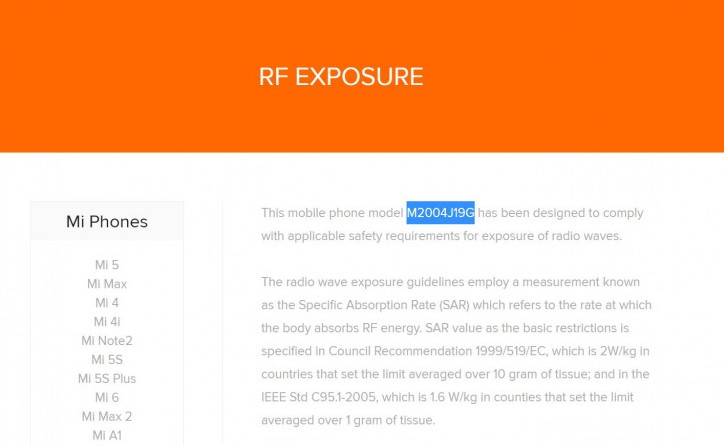 Xiaomi Redmi 9 підтверджений офіційним сайтом
