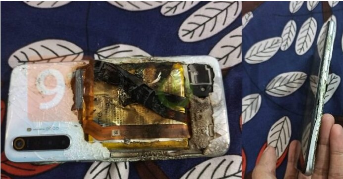 Смартфон Realme вибухнув відразу після покупки