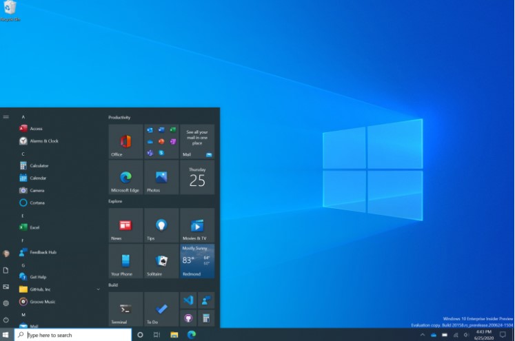 Microsoft представила новий дизайн Windows 10 - з напівпрозорим «Пуском», новими іконками