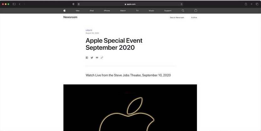 Apple випадково оголосила дату презентації iPhone 12