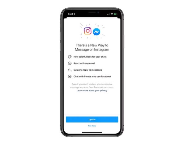 Facebook об'єднує Instagram і Messenger