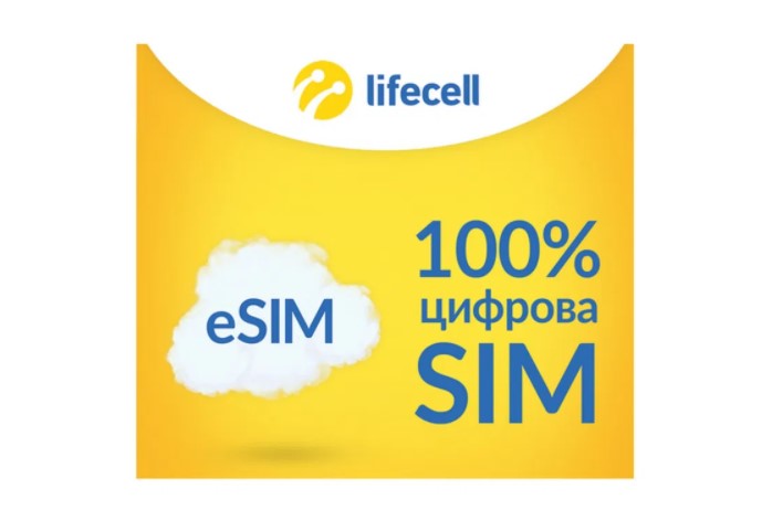 Оператор lifecell запустив програму вибору номера при покупці eSIM