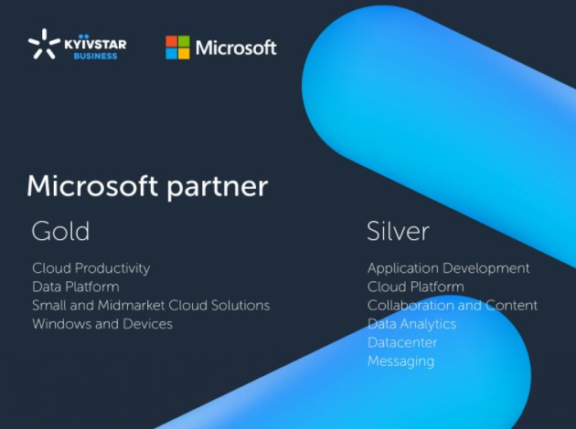 Київстар отримав статус Microsoft Gold Certified Partner