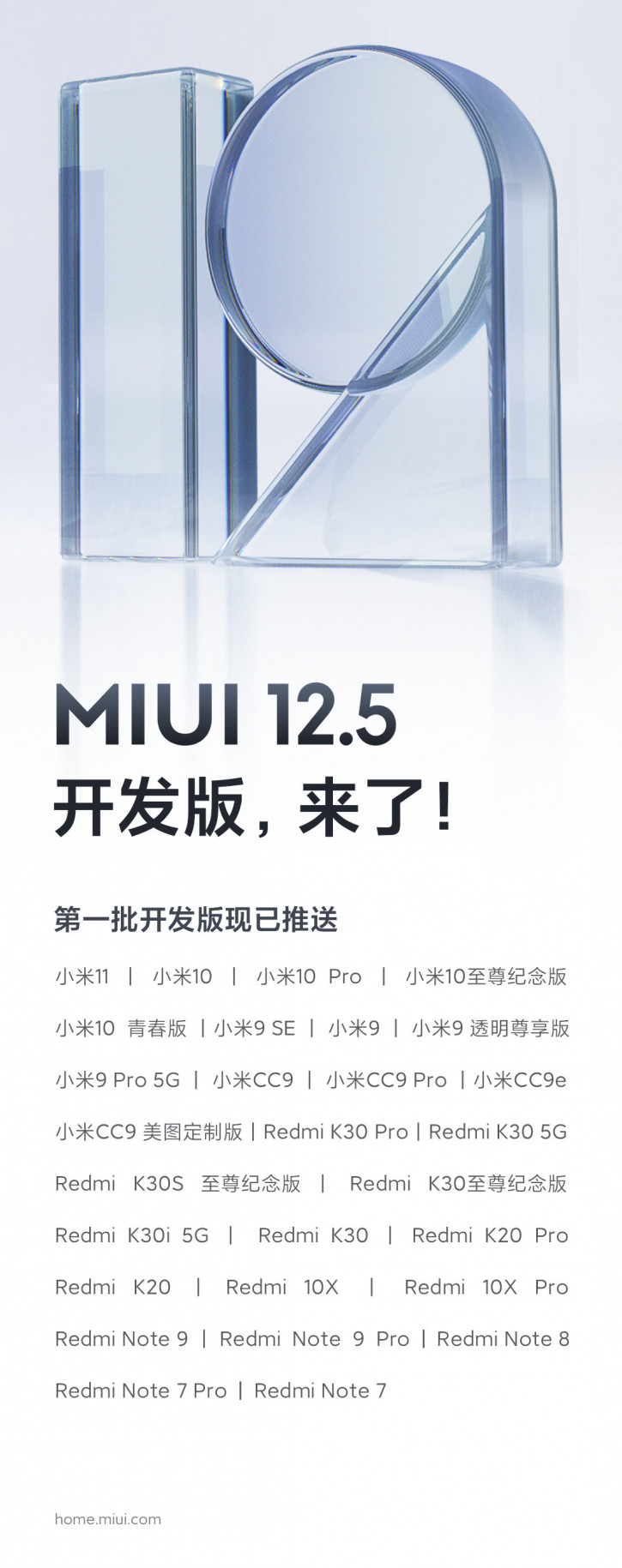 28 моделей Xiaomi і Redmi отримують MIUI 12.5 