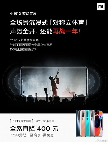 Смартфон Xiaomi Mi 10 відчутно подешевшав