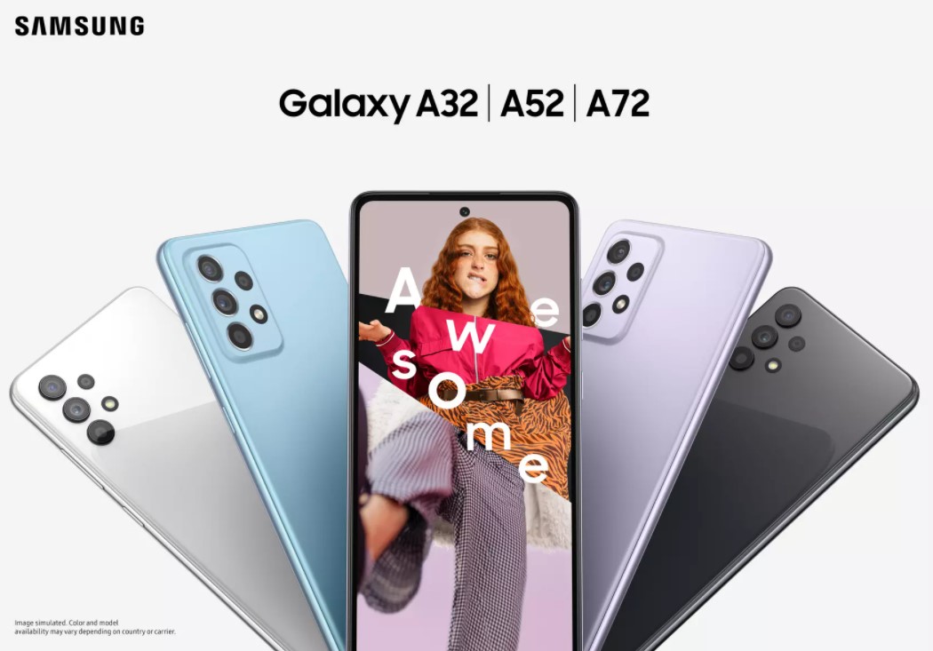 Samsung оголосила українську ціни смартфонів середнього рівня Galaxy A52 і A72