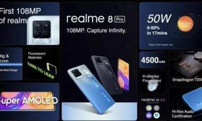 Офіційно представлено флагманський смартфон Realme 8 Pro