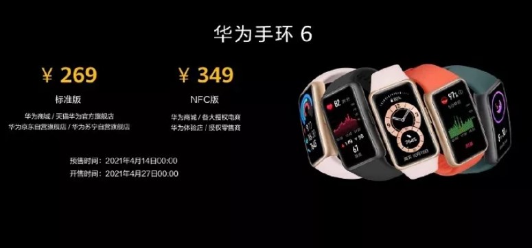 Huawei Band 6 представлений офіційно за 1110 гривень