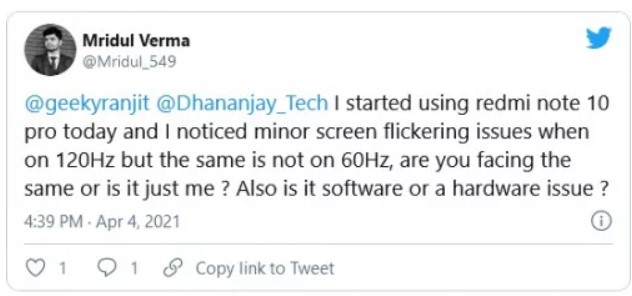 Користувачі Redmi Note 10 повідомляють про проблеми з сенсорним дисплеєм