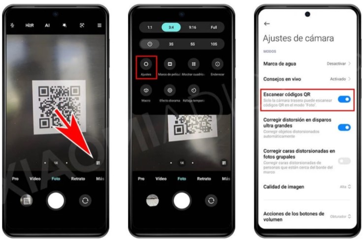 Як читати QR-коди за допомогою камери Xiaomi без використання інших додатків