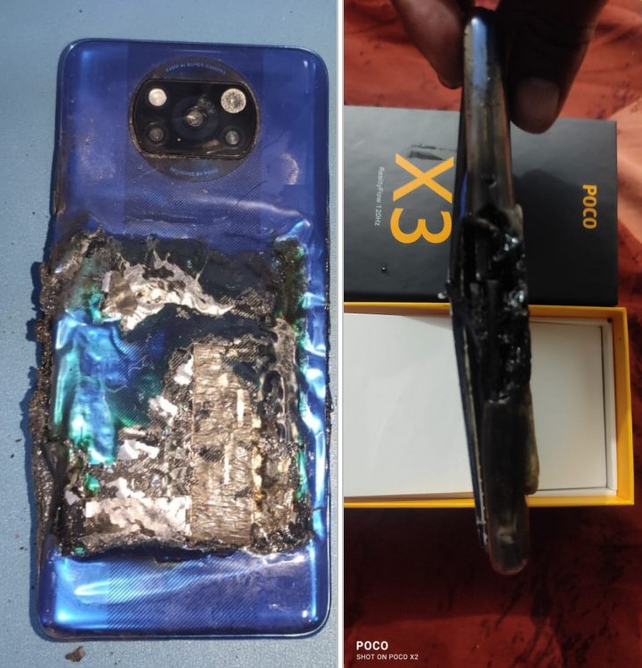 Смартфон POCO X3 загорівся - і знову винні «зовнішні сили»