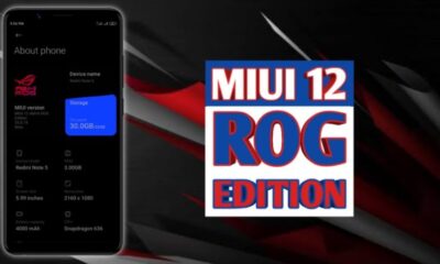 Нова тема R.O.G для MIUI 12 порадувала всіх геймерів красою
