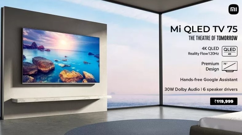 Xiaomi представила 75 "телевізор QLED за 1590 доларів