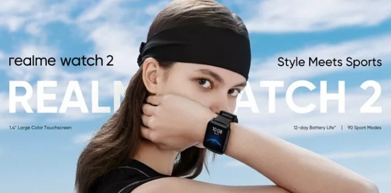Анонсований годинник Realme Watch 2 за 1526 гривень
