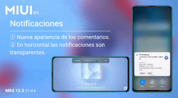 Xiaomi оновила повідомлення: прозорі і в новому форматі
