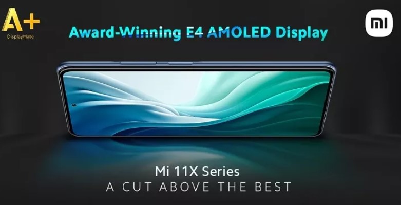 Xiaomi Mi 11X і Mi 11X Pro обладнані кращими екранами на ринку