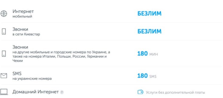 Київстар, Vodafone і lifecell показали ціни на безлімітні тарифи