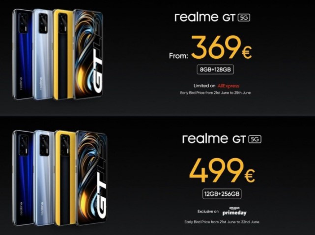Неймовірні ціни Realme GT зі Snapdragon 888 вражають