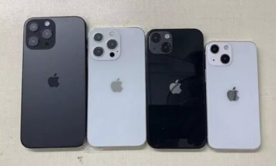 Всі смартфони iPhone 13 показали на загальній фотографії