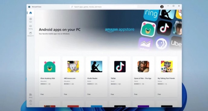 Windows 11 буде дружити з Android-додатками
