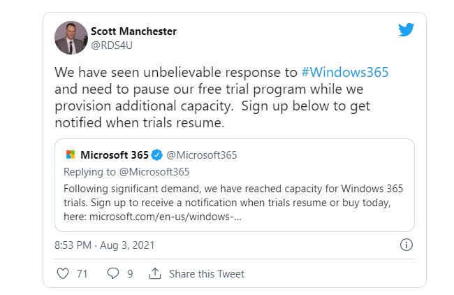 Microsoft офіційно закрила новий Windows