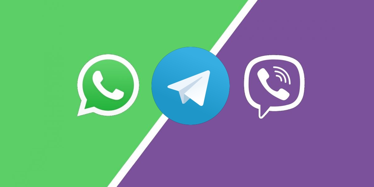 Повний контроль за листуванням в Viber, WhatsApp та Telegram