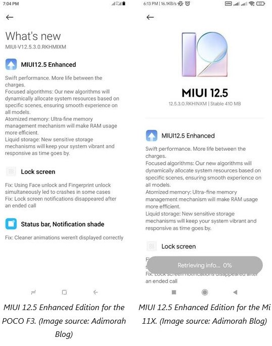 Смартфони за межами Китаю почали отримувати поліпшену MIUI 12.5 Enhanced Edition