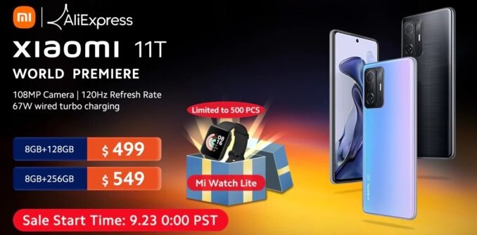 Смартфон Xiaomi 11T впав в ціні до рекордно низького рівня
