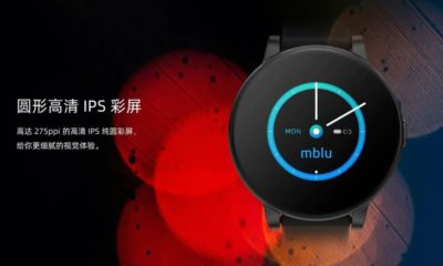 Meizu представила крутий смарт-годинник mBlu Smart Band для бідних