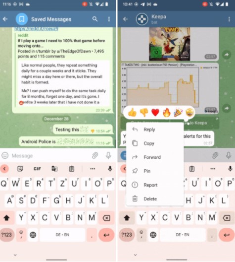Вийшла нова версія Telegram із двома крутими можливостями