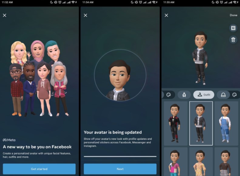 Як створити аватар для метавсесвіту: Instagram, WhatsApp та Facebook