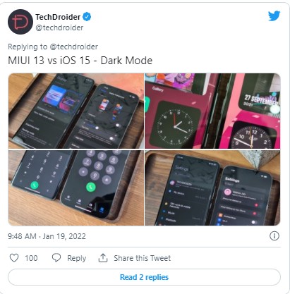 Xiaomi випустила оболонку MIUI 13, яка практично не відрізняється від iOS 15