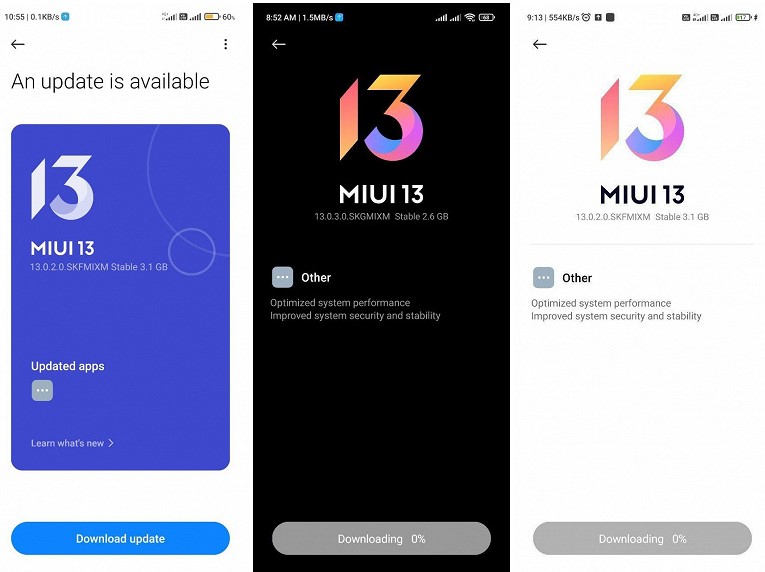 MIUI 13 на базі Android 12 вийшла ще на три смартфона Xiaomi