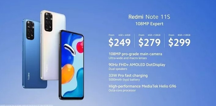 Офіційно представлений недорогий смартфон Xiaomi Redmi Note 11S для бідних