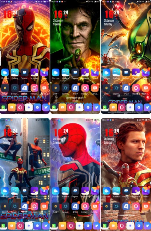 Нова тема Spiderman для MIUI приємно здивувала фанатів Xiaomi