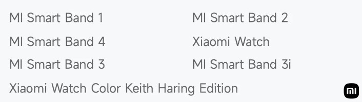 Які смартфони Xiaomi втратять оновлення, закінчення підтримки Mi Band