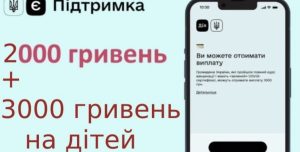 Грошові виплати з 'Дії' у червні: хто додатково отримає 3000 гривень