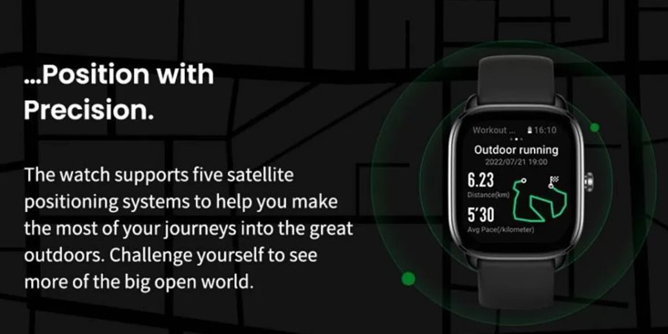 Смарт-годинник Amazfit GTS 4 mini з автономністю до 45 днів оцінили 3800 гривень