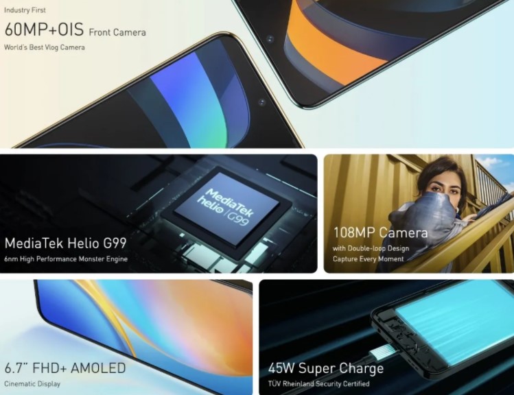 Головний ворог Xiaomi представивши перший у світі смартфон із 60 мегапіксельною фронталкою
