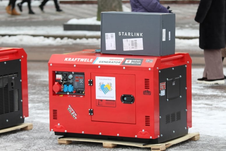 В Україні дозволили ввозити генератори та Starlink безкоштовно