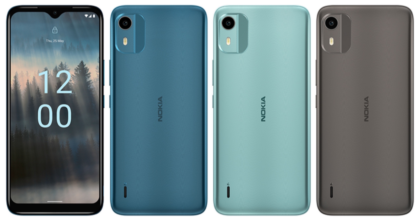 Офіційно представлений смартфон Nokia C12 для бідніх: чистий Android та знімний акумулятор