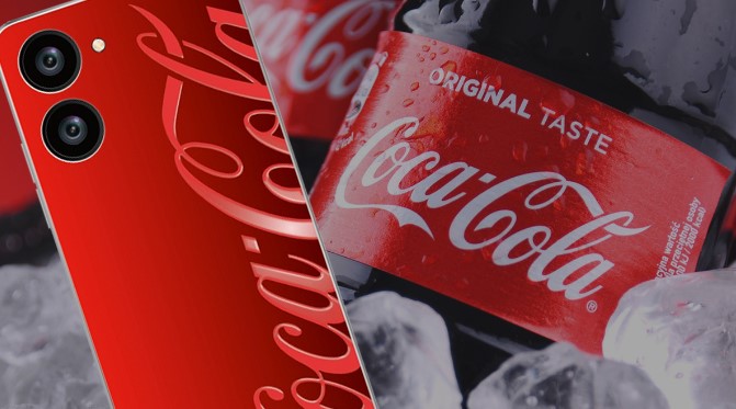 Перше зображення смартфона від Coca-Cola