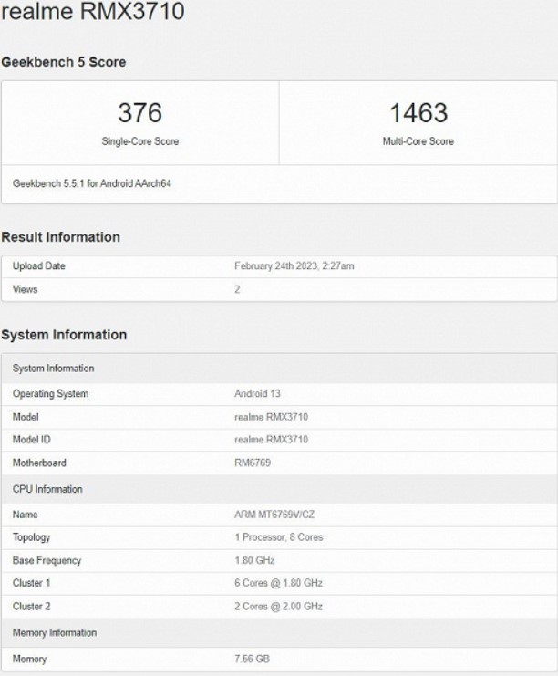 Смартфон Realme C55 стане найдешевшим телефоном з імітацією вирізу iPhone 14 Pro