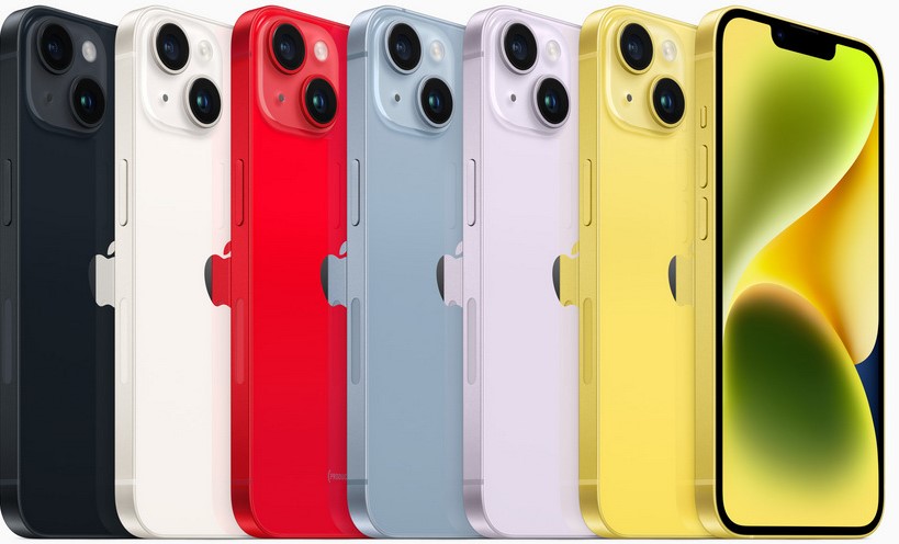 Офіційно iPhone 14 та iPhone 14 Plus представлені в новому кольорі
