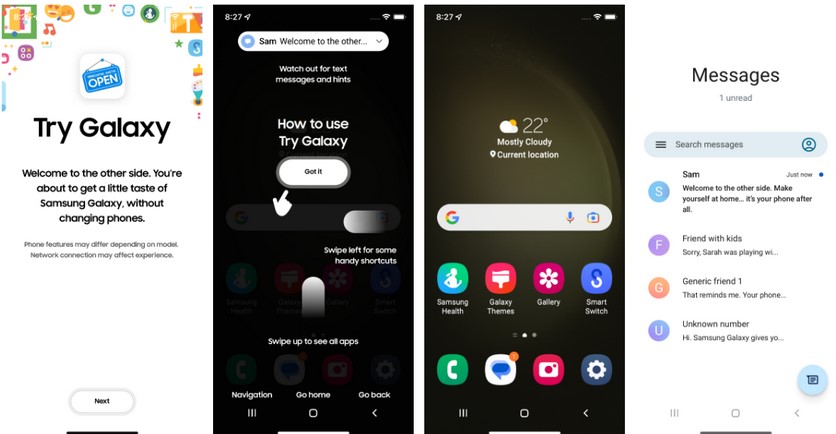 Samsung випустила емулятор Galaxy S23 для власників iPhone