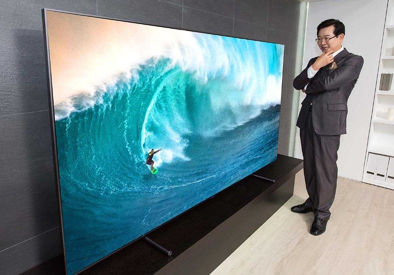 Samsung офіційно представила величезний OLED-телевізор із матрицею LG