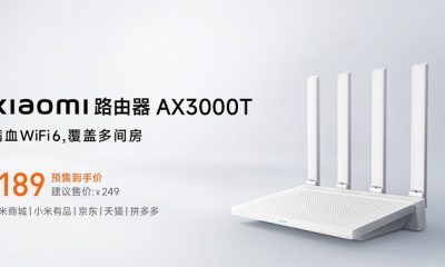 Сучасний роутер Xiaomi AX3000T надійшов у продаж