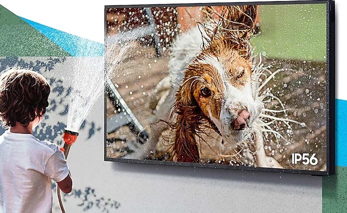 Samsung випустила водозахищений вуличний телевізор