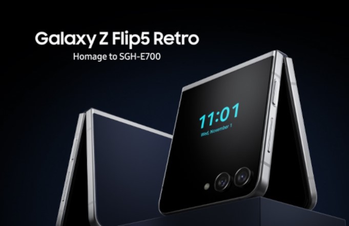 Samsung представила "ретро-версію" розкладачки Z Flip5